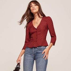 Reformation sweetie top dita